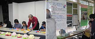 市民の方々と交流